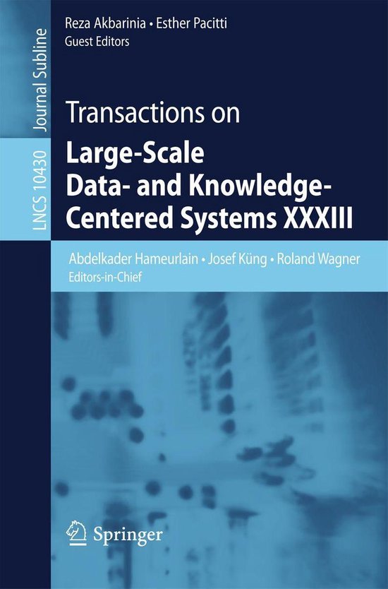 Computer Science (R0) - Transactions on Large-Scale Data- an ... - cover