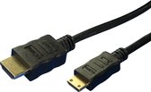 Scanpart micro HDMI naar HDMI kabel 1.5 meter - Geschikt voor 4K Ultra HD - Universeel
