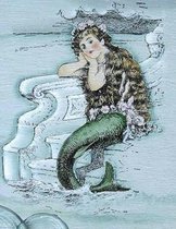 Mermaid French Writing Notebook