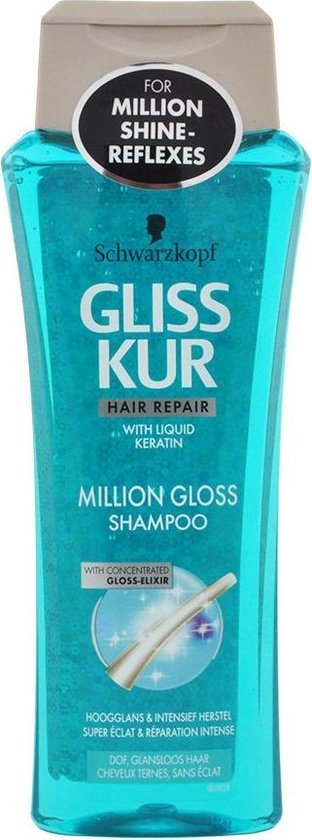 Gliss Kur Shampoo Million Gloss -1 stuk | bol.com