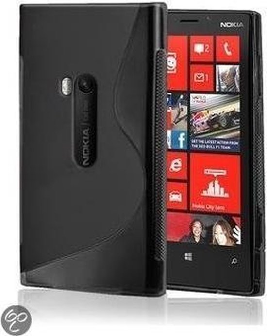 TPU Case S-style Nokia Lumia 920 black | bol.com
