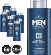 Schwarzkopf Shampoo Active Protein - 6 stuks