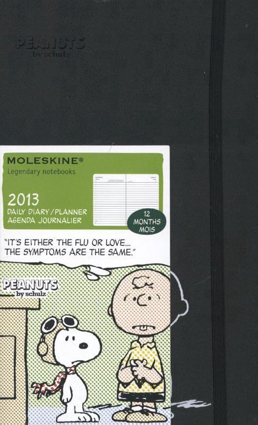 Cover van het boek '2013 Moleskine Peanuts Large 12 Month Daily Diary'