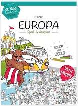 Very Mappy - kleurplaat klapper van Europa