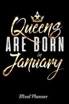 Queens Are Born in January Meal Planner