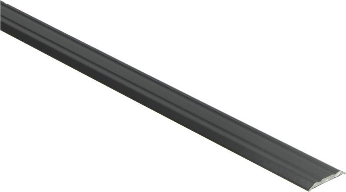 overgangsprofiel - dilatatieprofiel - 25mm x 90cm - zelfklevend - zwart |  bol.com