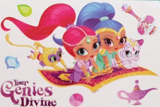 Shimmer and Shine muurstickers