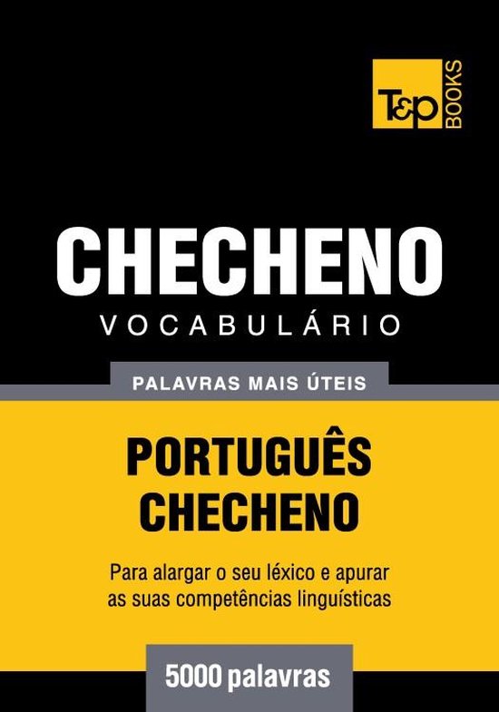 Vocabulário Português-Checheno - 5000 palavras mais úteis - cover
