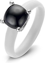 Montebello Ring Solidago - 925 Zilver Gerhodineerd - ∅10mm - One Size