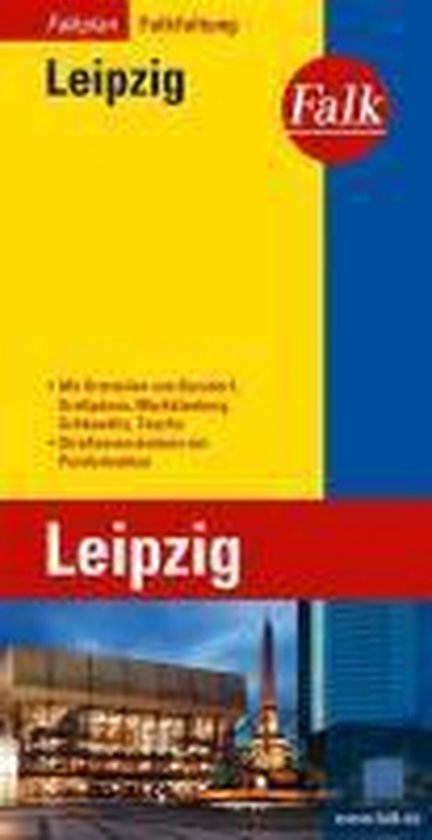 Falk Falkplan Falkfaltung Leipzig 1:22 500 - cover