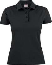 Printer Poloshirt Surf Light Lady 2265023 Zwart - Maat M