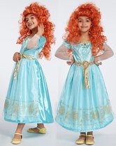 Merida Brave™ luxe jurk met hoepel kostuum voor meisjes - Verkleedkleding