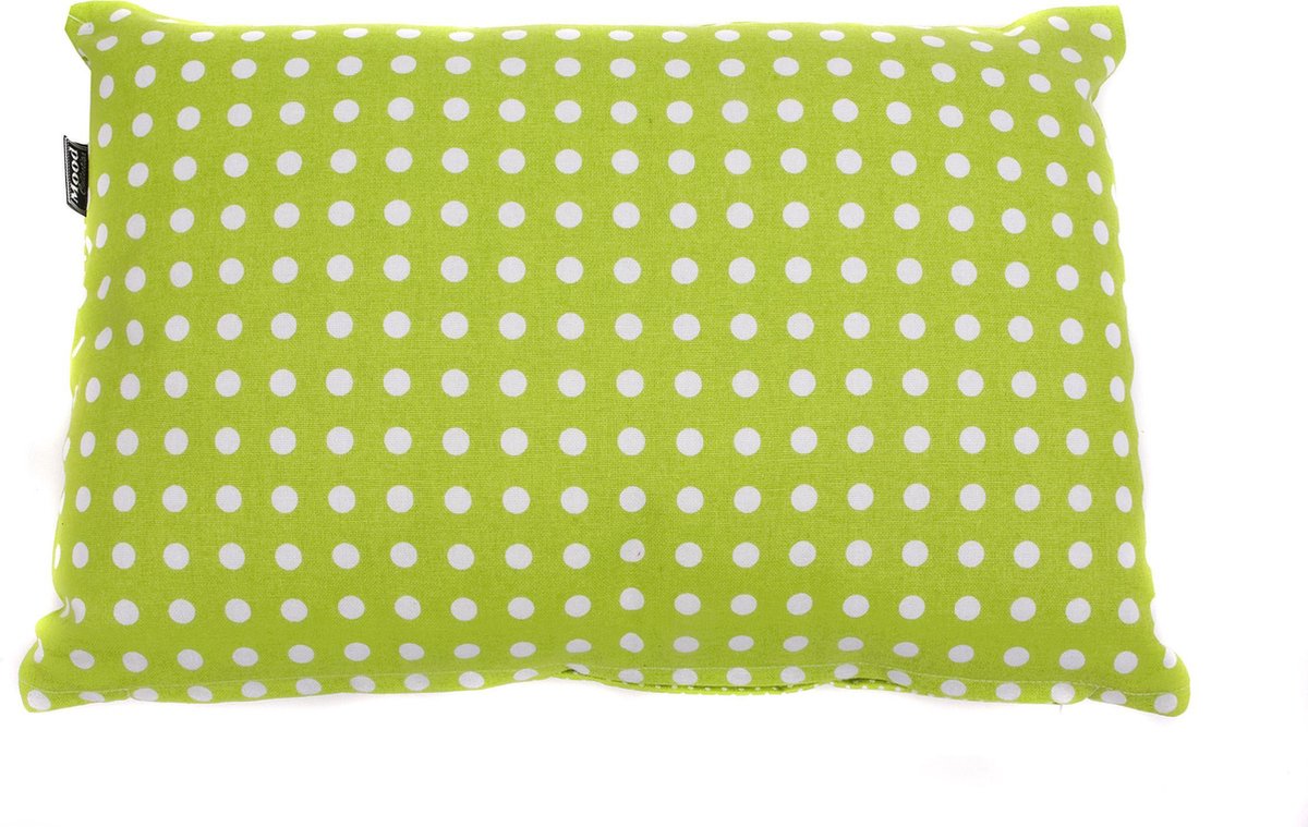 In The Mood Doubledots - Sierkussen - 30x45 cm - Lime Groen