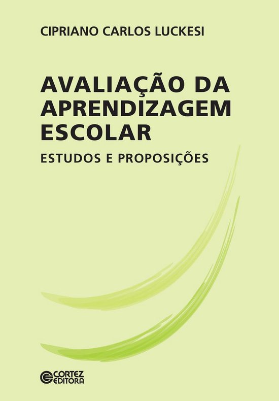 Avaliação da aprendizagem escolar - cover