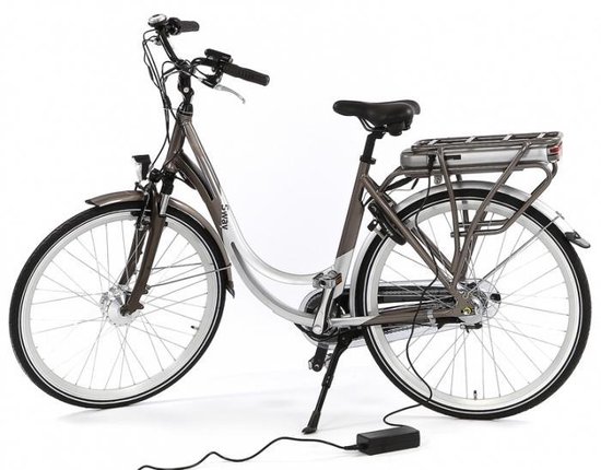 in het geheim Tijdig fiets Popal Sway Peru 2890 - Elektrische Fiets - Dames - 53cm - Silver Grey |  bol.com