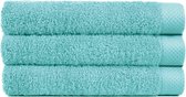 Handdoek 50x100 cm Uni Pure Royal Aguaverde Blauwgroen col 4387 - 4 stuks