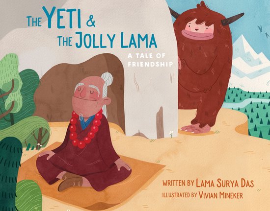 The Yeti and the Jolly Lama - cover