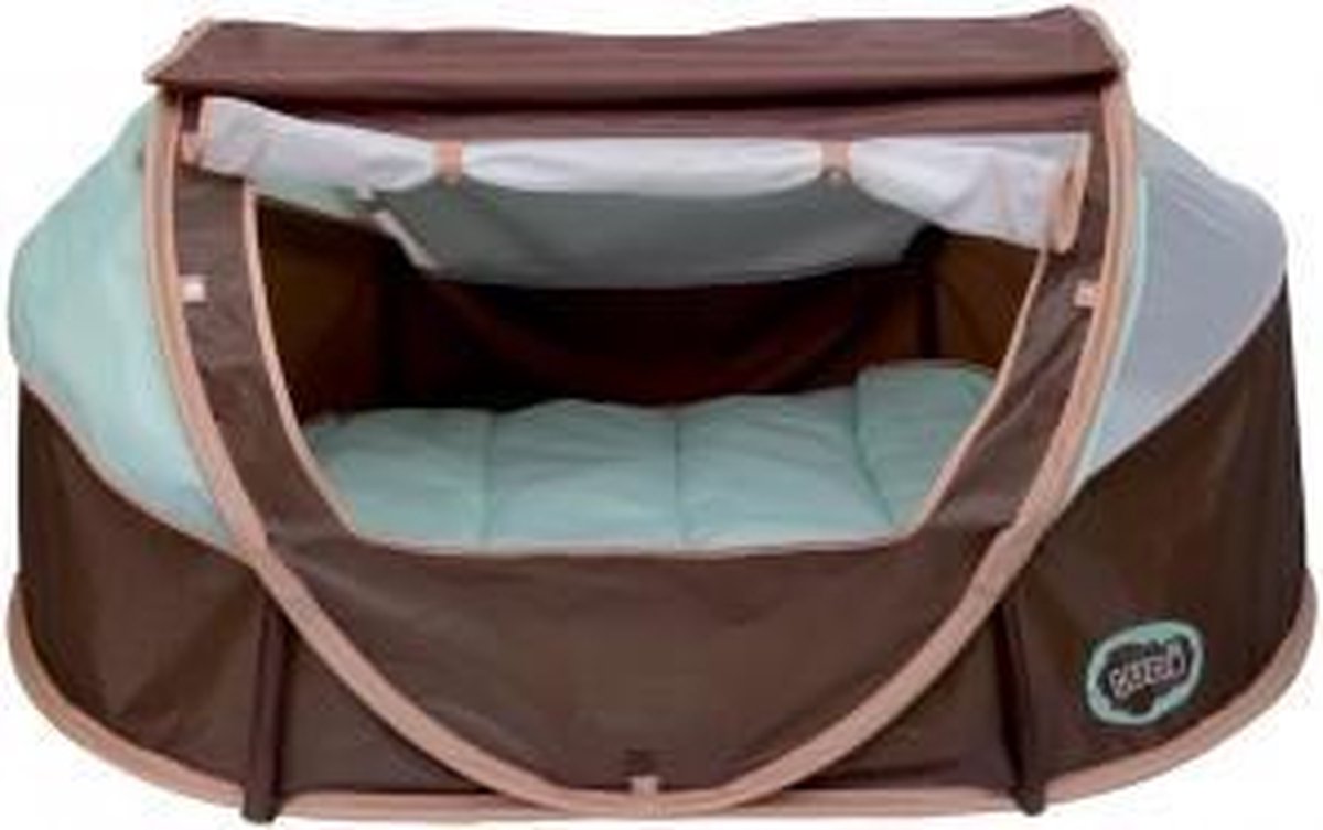 Tente de voyage / lit de camping pour bébé marron - Ludi | bol