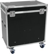 ROADINGER Flightcase 8x Audience Blinder 2xCOB