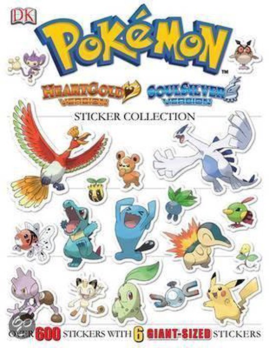 Pokemon HeartGold & SoulSilver Ultimate Sticker Book