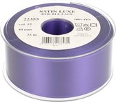 SATIN LUXE Paars blauw [ Satijnlint ] 40MM 25M - Col.0052