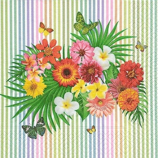 20 servetten geruit donkergroen/geruit/tijdloos 33 x 33 cm