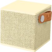 Fresh 'n Rebel Rockbox Cube Fabriq - Draadloze Bluetooth Speaker - Geel