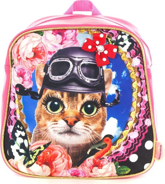 Sac à dos Aviator - Backpack Cat - Sac à dos Filles - 26 x 28 x 13 cm