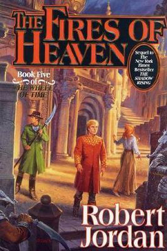 The Wheel of Time - 5 - The Fires of Heaven - cover