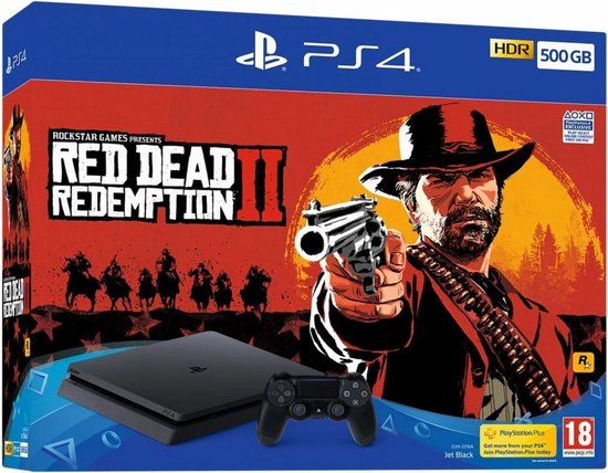 Playstation 4 Console - 500GB (Red Dead Redemption 2) (UK) /PS4 | bol.com