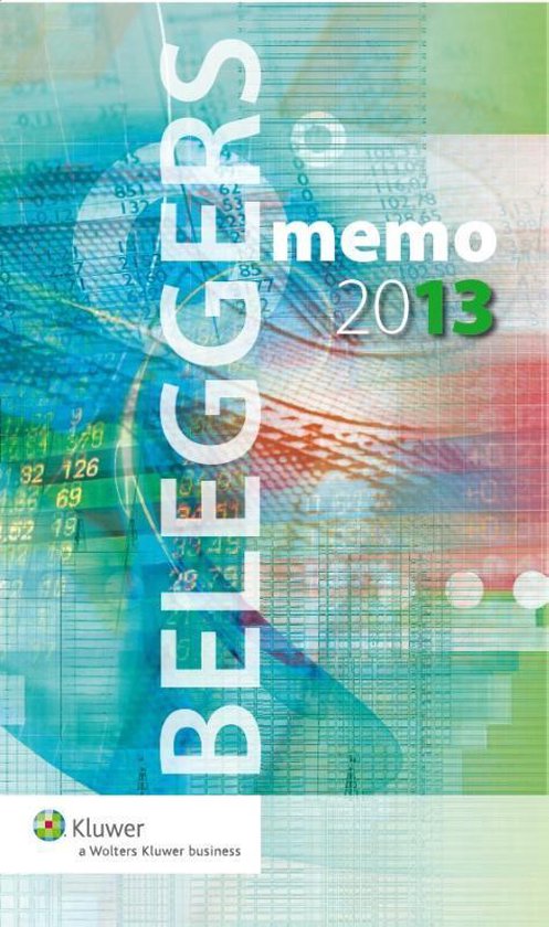 Cover van het boek 'Beleggersmemo  / 2013' van Steven Gill