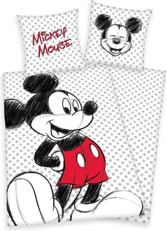 Mickey Mouse Dekbedovertrek Disney | bol.com