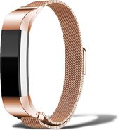 Eyzo Milanees Fitbit Alta / Alta HR Bandje – Small – Rosegoud