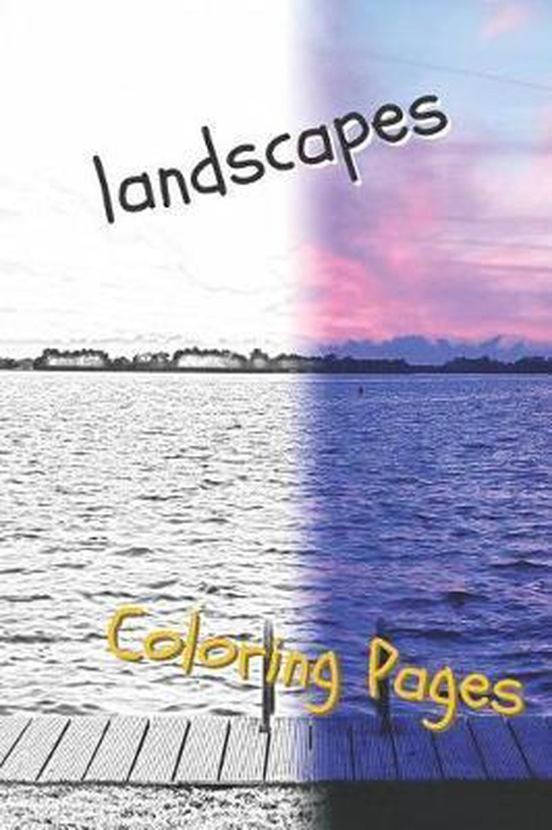 Landscape Coloring Pages van Coloring Pages
