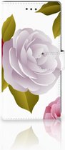 Geschikt voor Samsung Galaxy Note 8 Bookcase hoesje Roses