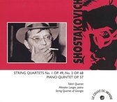 Shostakovich 25th Anniversary - String Quartets nos 1 & 2, Piano Quintet