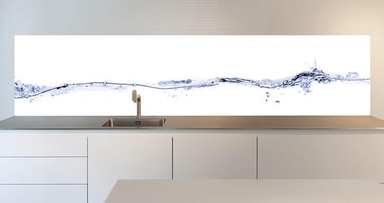 Keuken behang: "Waterline" 305x70 cm | bol.com