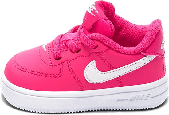 geboorte Uitwisseling ik luister naar muziek Nike Force 1 '18 Sneakers - Maat 26 - Meisjes - roze/wit | bol.com