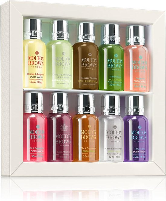 Molton Brown Signature Scents Mini Body Wash Collection 10 x 30 ml