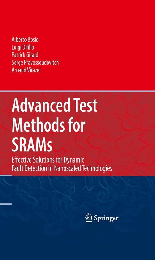 Advanced Test Methods for SRAMs - cover
