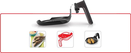 Philips HD9910/20 Grillpan voor de Viva Airfryer HD921x, HD922x