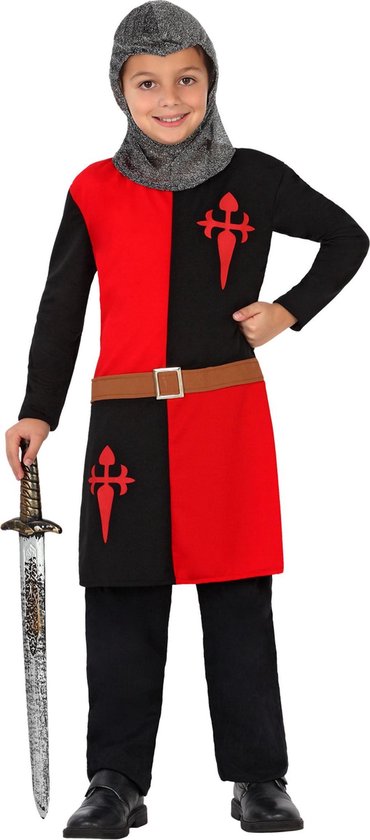 "Middeleeuwse ridder kostuum voor jongens  - Verkleedkleding - 110/116"