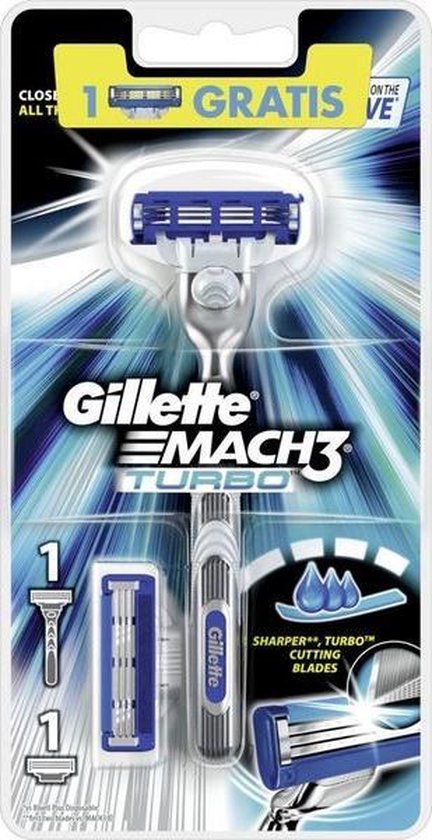Gillette Mach 3 Turbo Scheerapparaat | bol.com