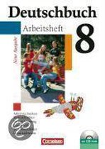 Deutschbuch 8. Schuljahr. Arbeitsheft mit Lösungen und CD-ROM. Gymnasium. Allgemeine Ausgabe