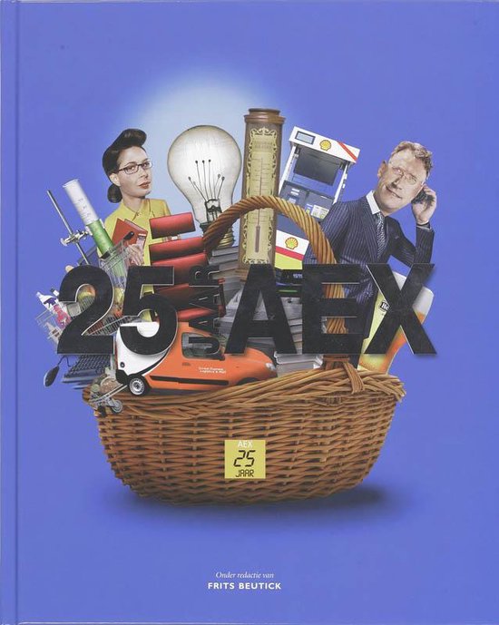 Cover van het boek '25 jaar AEX / druk 1'