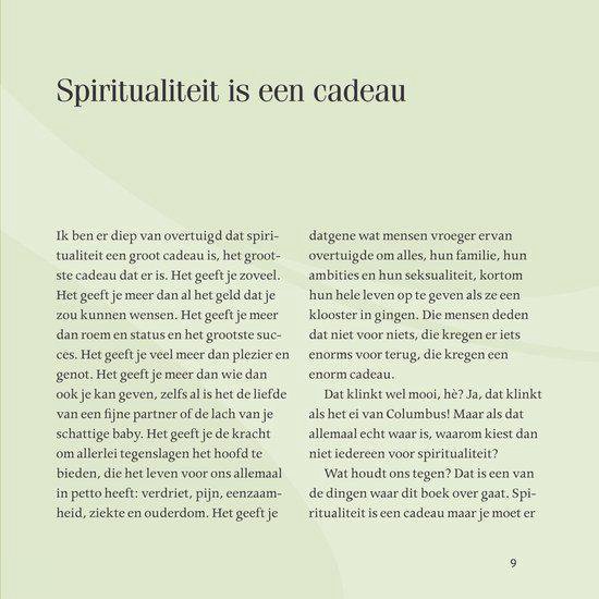 Spiritualiteit is een cadeau