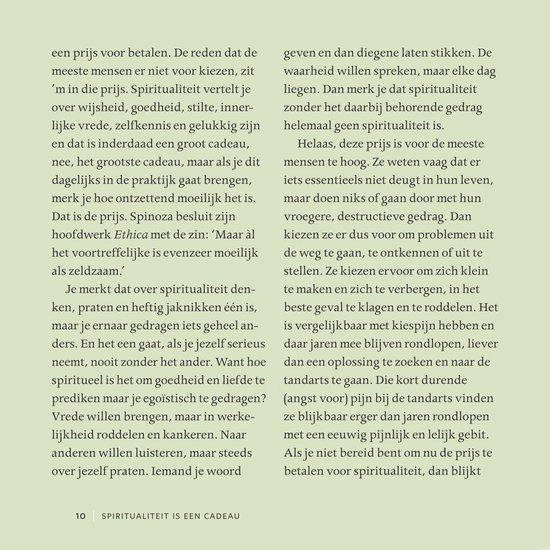 Spiritualiteit is een cadeau