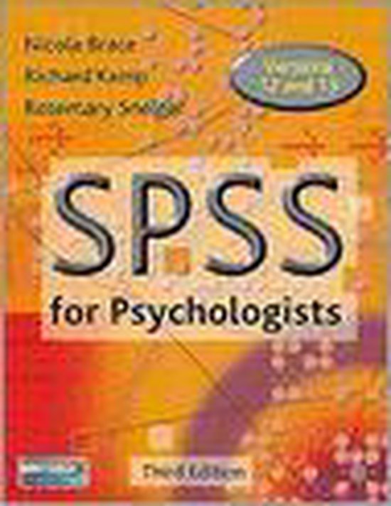 SPSS for Psychologists - cover