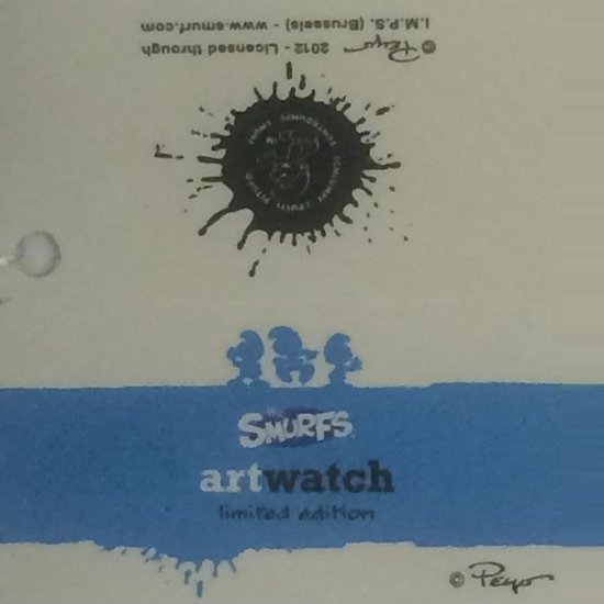 Smurfinnen horloge ArtWatch