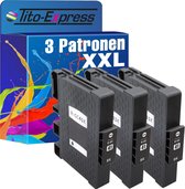 PlatinumSerie 3x cartridge alternatief voor RICOH GC-41 GC41 Black
